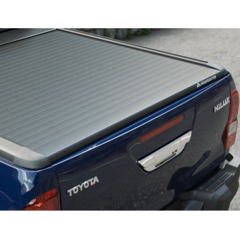 Крышка "EVOm" для Toyota TUNDRA 5,5ft от Mountain Top, цвет черный (можно заказать с поперечными рейлингами) 2007-